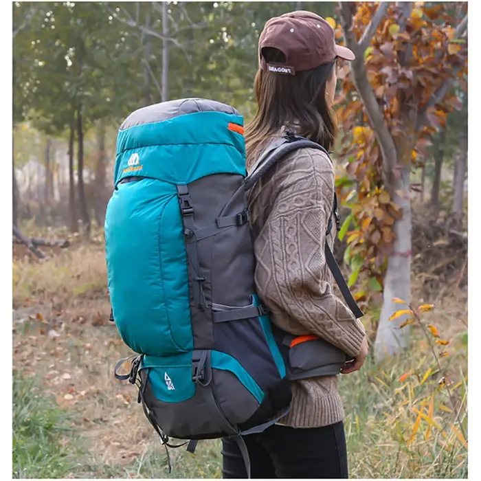 65L sac à dos d'escalade grande capacité Camping en plein air sport femmes hommes étanche voyage Nature randonnée alpinisme Trekking sac