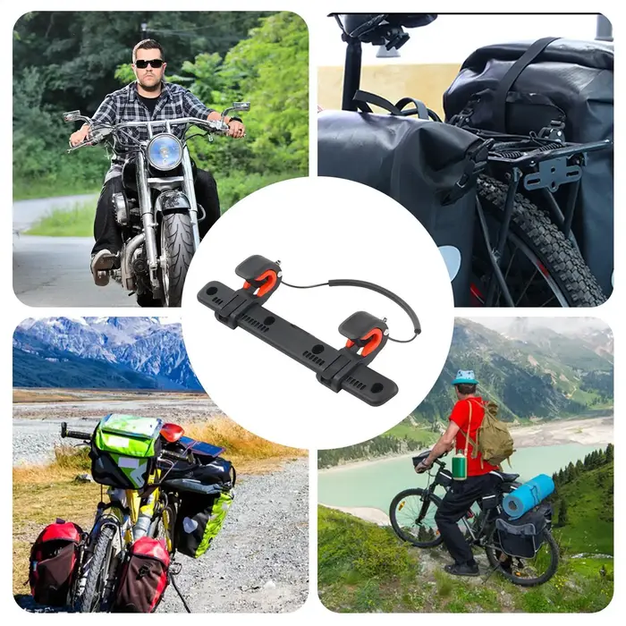 Sacoche latérale de vélo avec boucle réglable