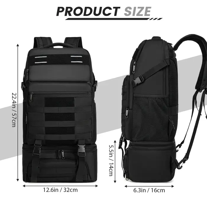 Sac à déjeuner thermique Portable, sac à dos amovible, refroidisseur de grande capacité, sac de piqu