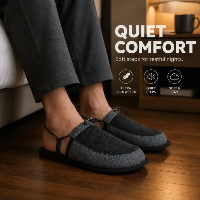 Chaussures de camping ultralégères pliables antidérapantes à séchage rapide portables en EVA pour le camping en plein air, la randonnée, le kayak, le surf, l'hôtel, la plage, pour hommes et femmes