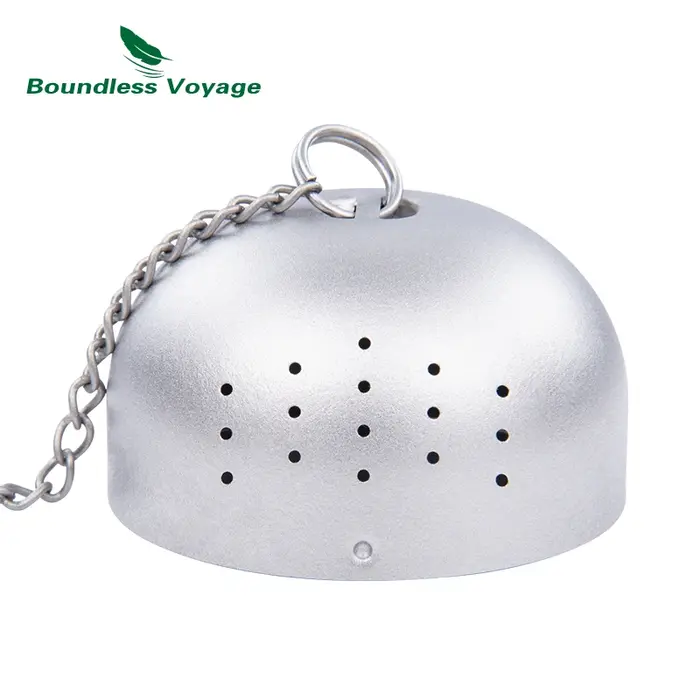 Infuseur à thé en titane, Voyage sans limite, filtre à thé, boule de thé, infuseur pour thé en vrac,