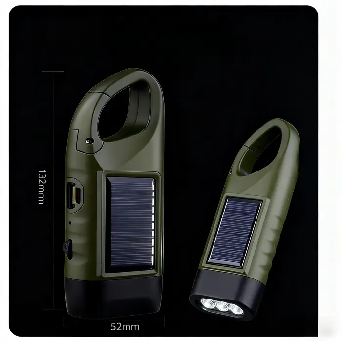 Lampes de poche solaires Led