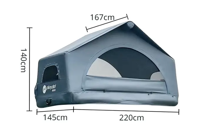 Tente de toit gonflable avec Logo personnalisé