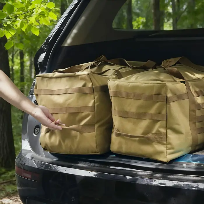 Grand sac de sport (capacité 60L/90L en option) - Pour le chargement des équipements