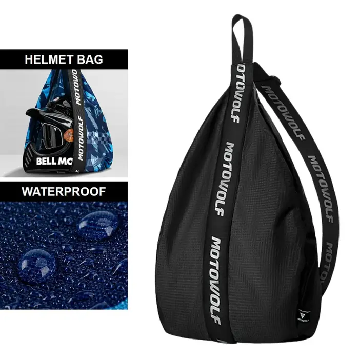 Sacs de casque de Moto pour hommes et femmes, sacs de voyage réfléchissants de grande capacité, sac à dos pour casque de Moto, accessoires