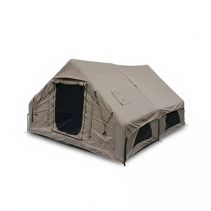 Tente gonflable, tente automatique pop-up de 6,3 mètres carrés, tente de camping familiale robuste p