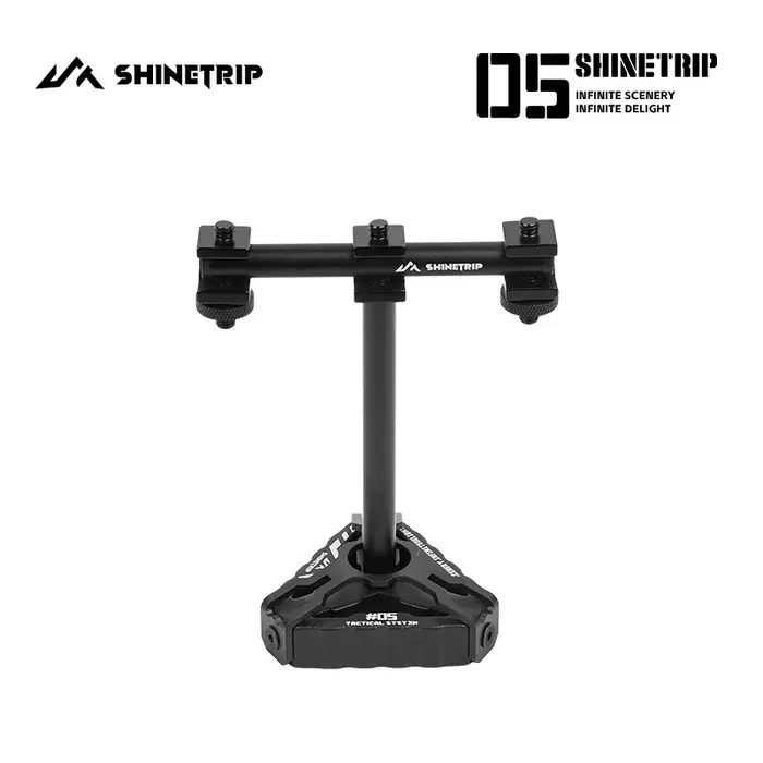 Support de lumière d'ambiance de Camping en plein air ShineTrip en alliage d'aluminium