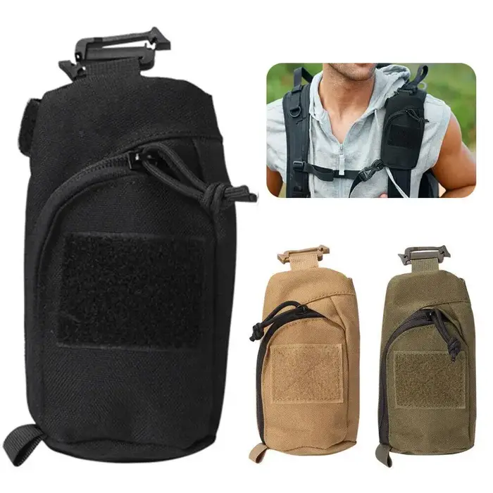 Sac à dos avec sangle, support pour téléphone, sport, course à pied, Camping, randonnée, chasse, accessoires, organisateur, pochette de taille pour outil EDC