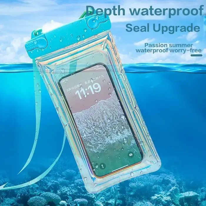 Sac de téléphone étanche d'été