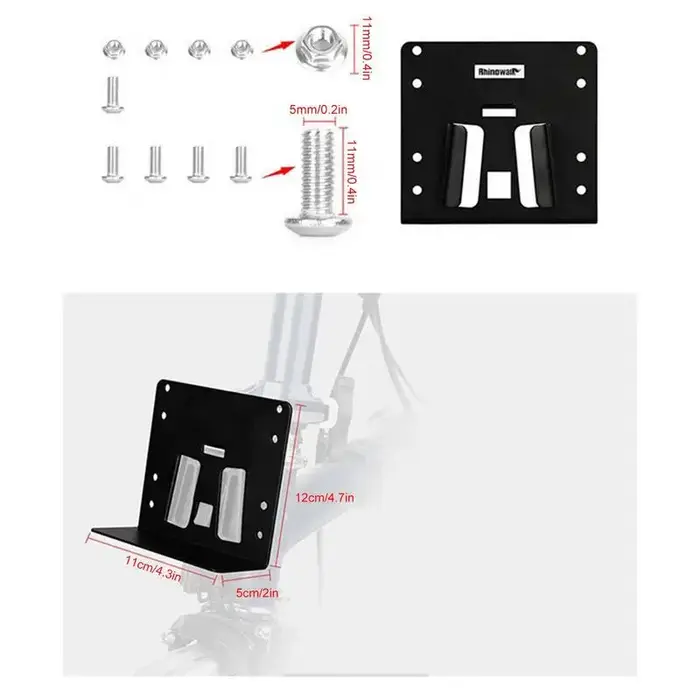 Sac adaptateur avant de vélo pliable en aluminium pour Bromptons, accessoires de cyclisme
