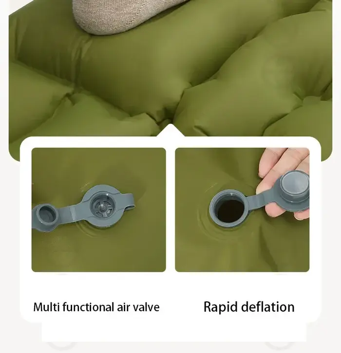 TARKA – matelas gonflable de Camping, tapis de couchage à Air avec oreiller, coussin de couchage lég
