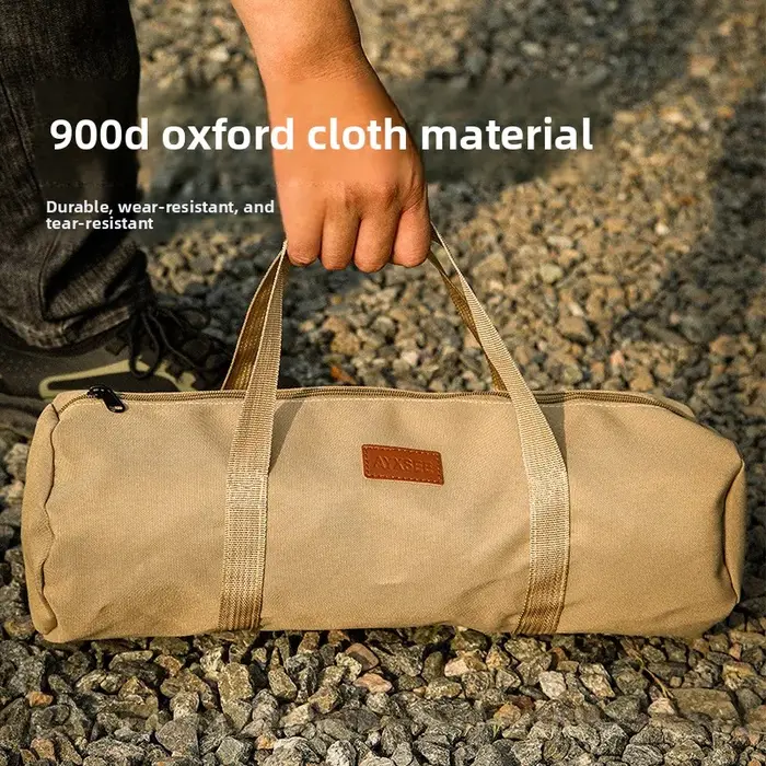 Sac de rangement cylindrique pour le camping en plein air