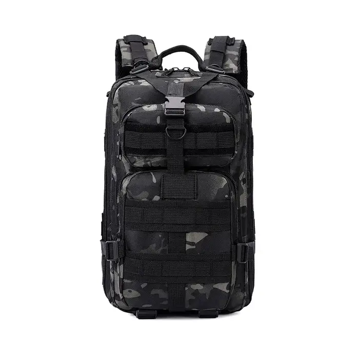 Sac à dos tactique 3P, sac à dos de voyage pour randonnée en plein air et alpinisme, sac à double bandoulière, livré avec un sac de poitrine