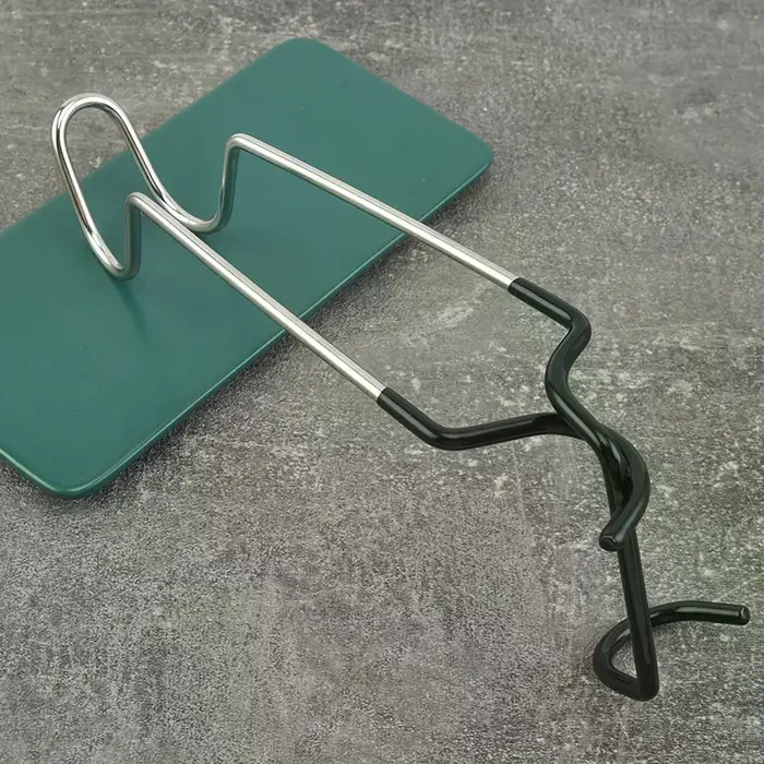 Cintre de lampe de tente Portable en acier inoxydable