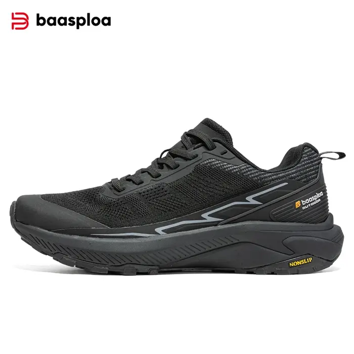 Baasploa – chaussures de randonnée pour hommes, chaussures d'extérieur confortables et résistantes à