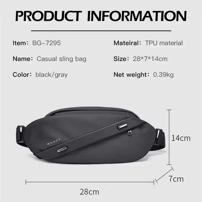 Sac à dos de randonnée BANGE pour hommes