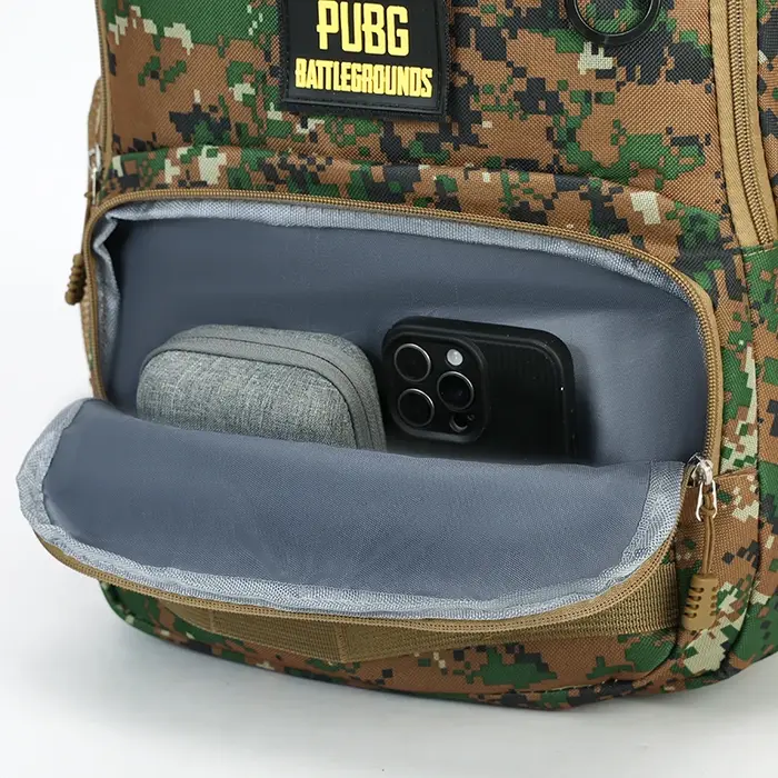 Sac à dos camouflage grande capacité - Fermeture éclair