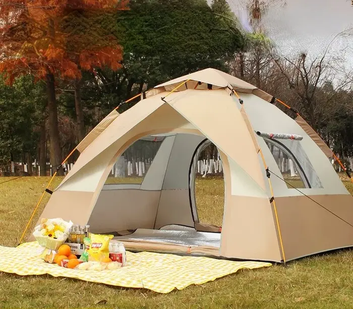 Tente de camping entièrement automatique