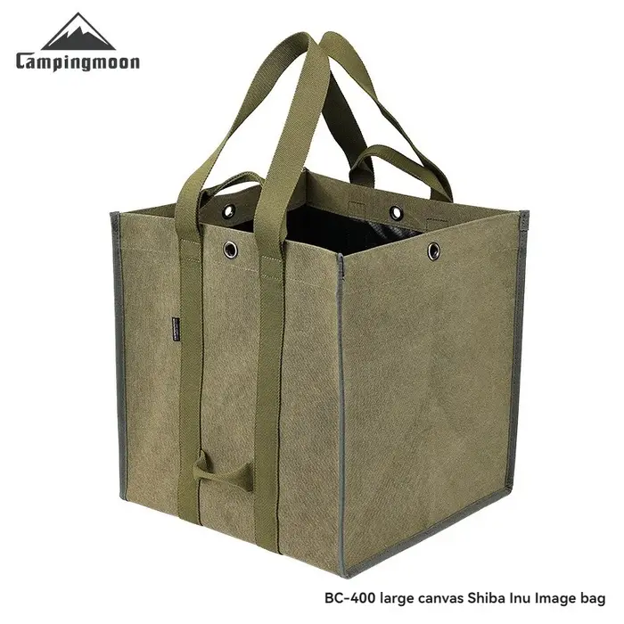 CAMPINGMOON Sac de rangement pour bois de chauffage, sac de rangement pour équipement de camping ave