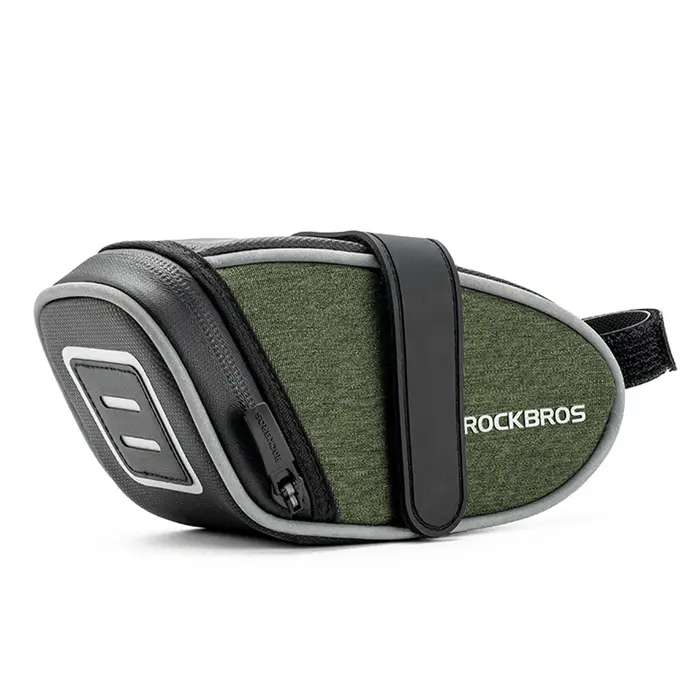 ROCKBROS – sac de selle de vélo Portable, sac de siège de cyclisme léger, petit sac arrière de vélo,
