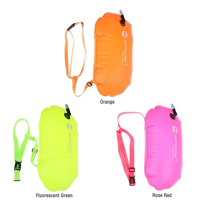 Seau de natation sac sec PVC gonflable bouée de bain sac de remorquage costume