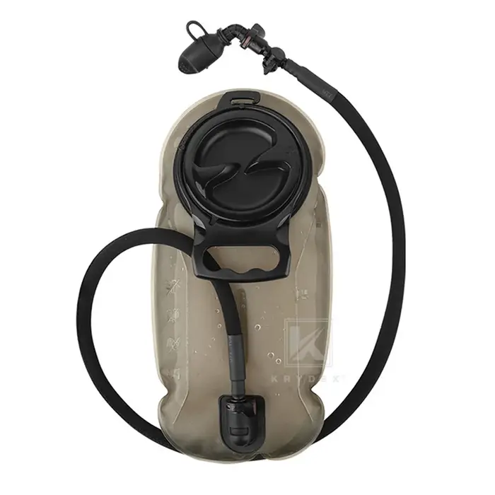 Sac à dos d'hydratation tactique KRYDEX 500D 50 oz, poche modulaire, poche à eau de 1,5 L, sac à dos pour la chasse, la randonnée en plein air, accessoires