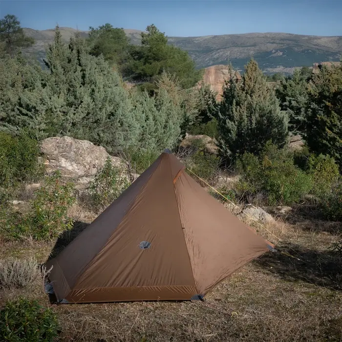 Nouvelle Version FLAME'S CREED Lanshan 1 Pro tente 3/4 saison 230*90*125cm 2 côtés 20d Silnylon 1 personne