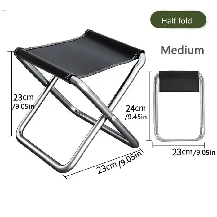 Banc pliable d'extérieur, outil de randonnée, repose-pieds, siège, tabouret de pique-nique, tabouret de camping, tabouret pliable, chaise pliante, chaise de pêche