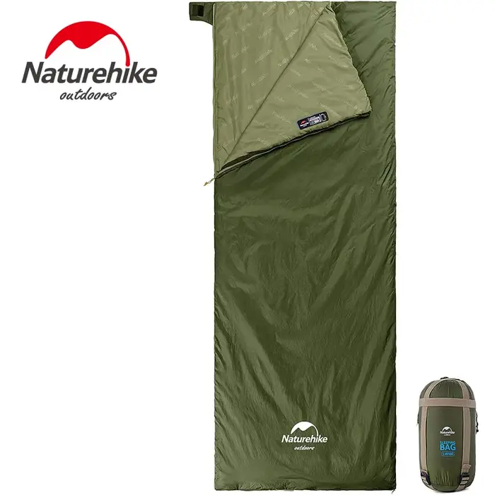 Naturehike lw180 sac de couchage ultraléger coton sac de couchage printemps été sac de couchage en p