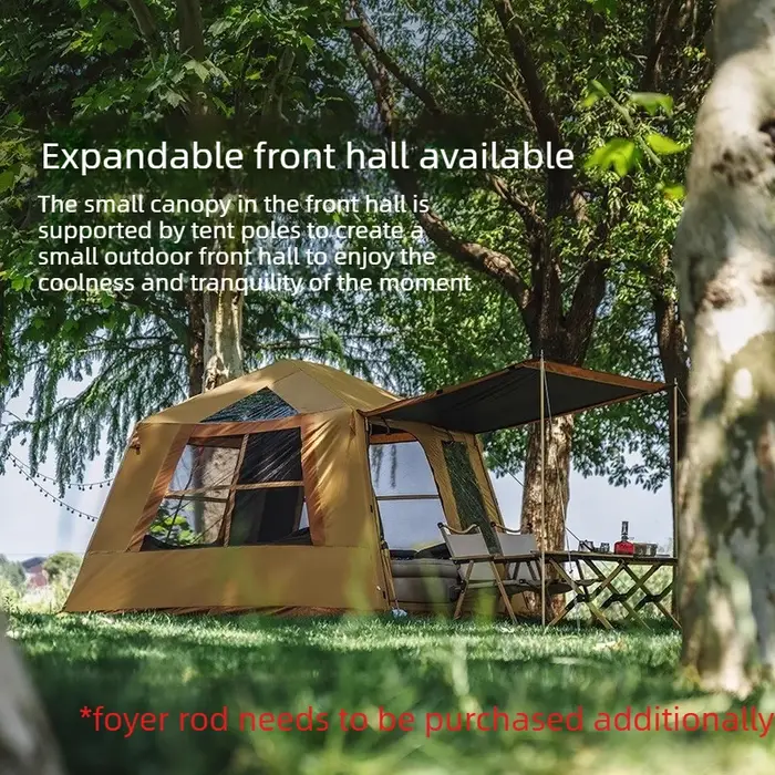 Tente gonflable automatique pour 4 personnes