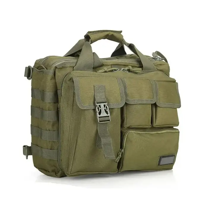 Sac à dos militaire tactique en Nylon Molle, sac à bandoulière pour ordinateur portable, porte-docum