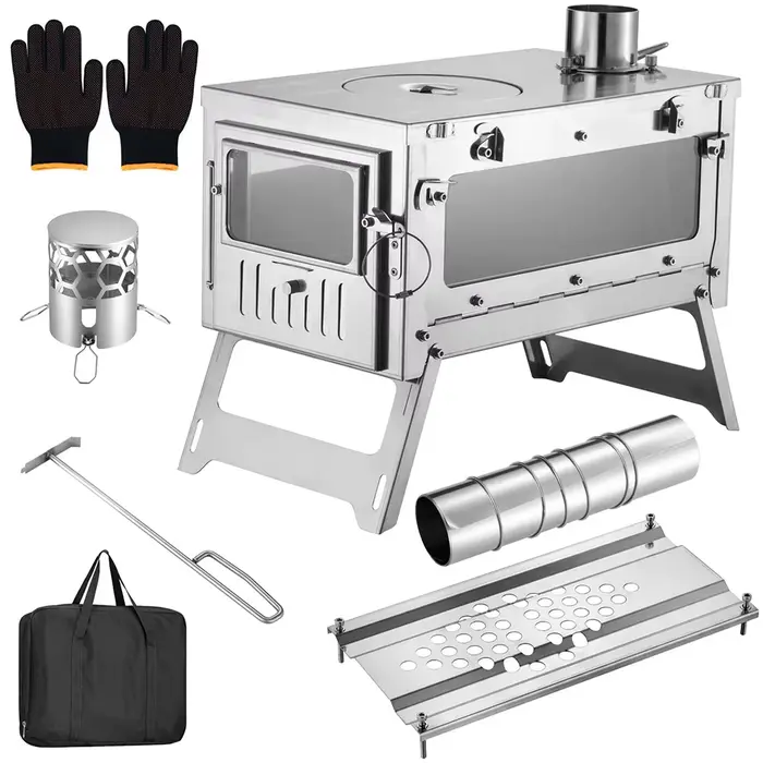 Poêle à barbecue pliant Camping