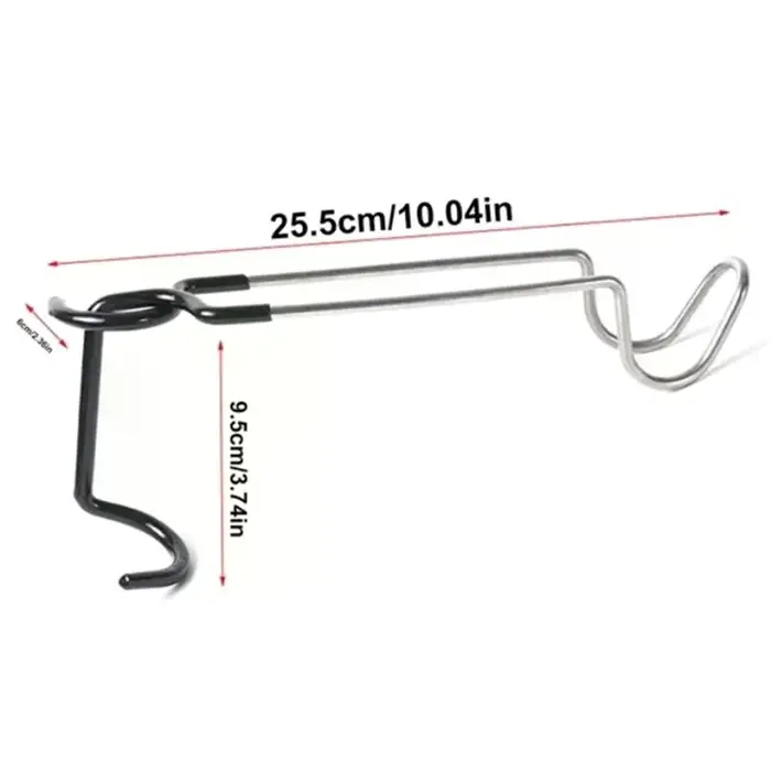 Cintre de lampe de tente Portable en acier inoxydable