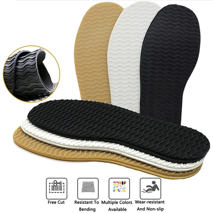Semelles en caoutchouc pour réparation de chaussures