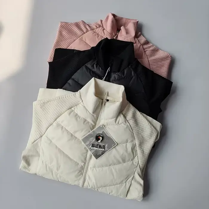 Doudoune légère en duvet d'oie pour femme