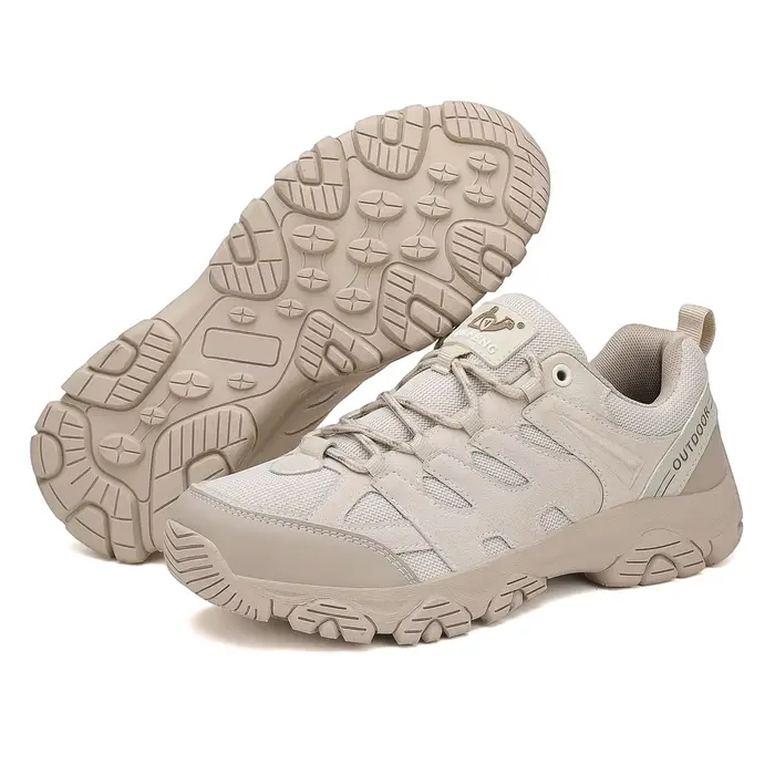 Chaussures de randonnée tout-terrain pour hommes, baskets de montagne, chaussures d'hiver rétro en c
