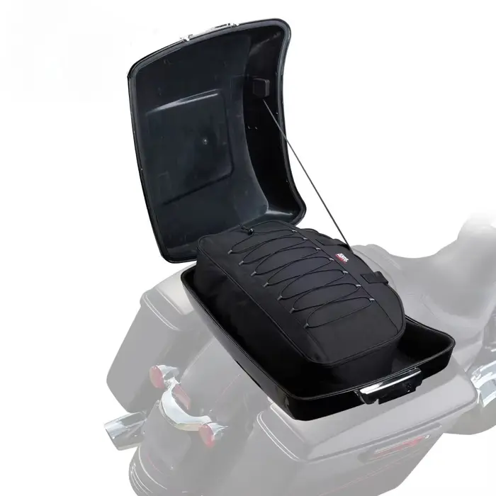 KEMITOUR Tour Pack organisateur voyage-Paks sac à bagages à doublure souple pour Street Glide Electra