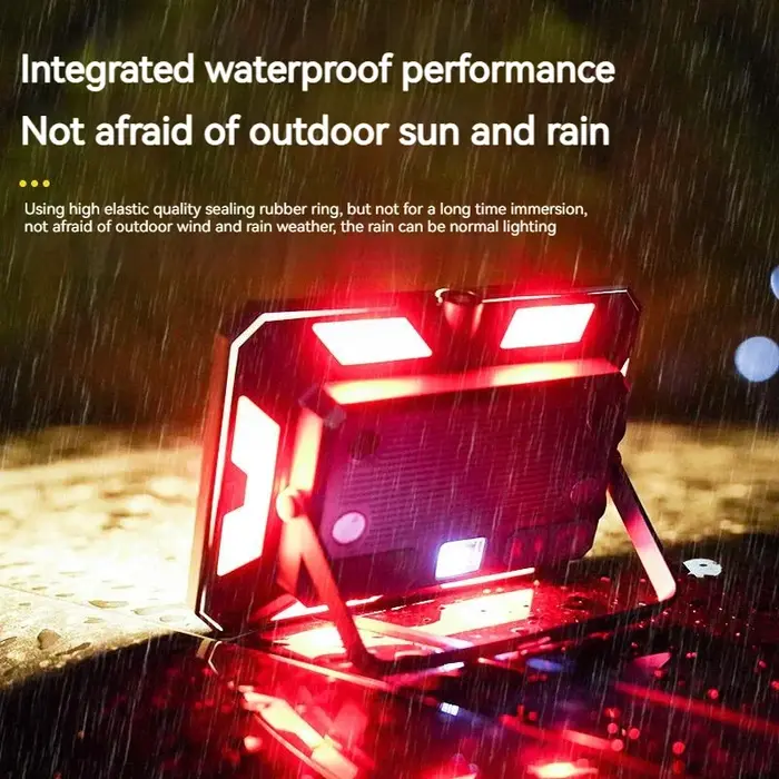 LED Camping tente lumière projecteur Rechargeable haute puissance éclairage de secours extérieur étanche Portable lampes de nuit suspendues