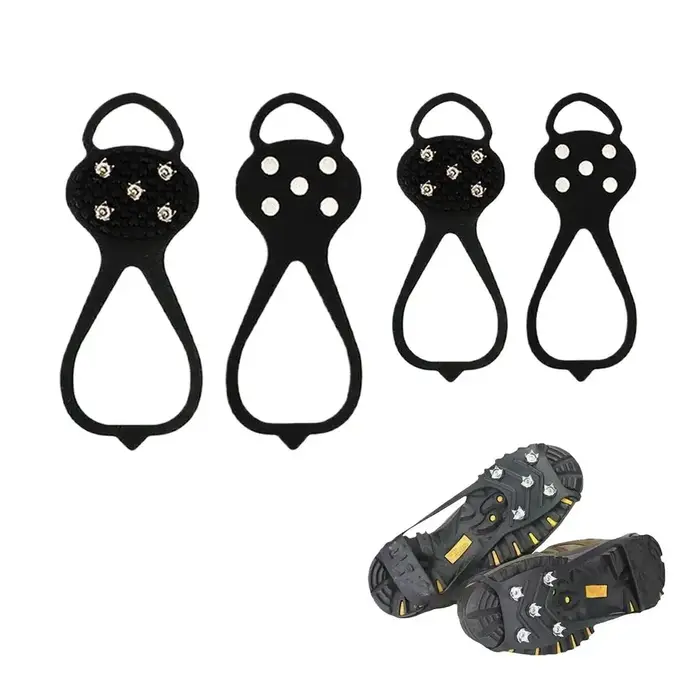 Chaussures antidérapantes à 5 clous pour Camping