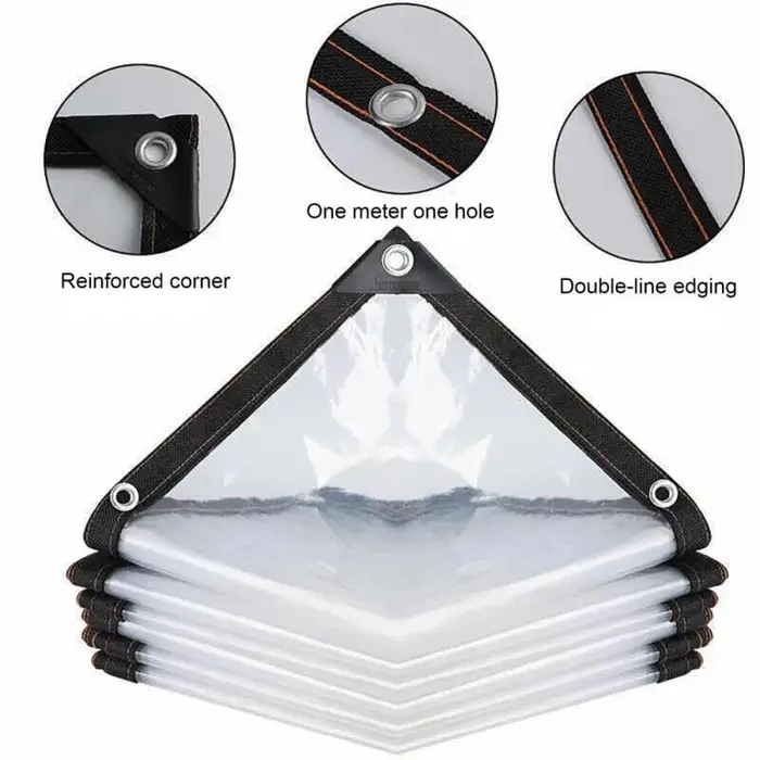 TarLII Garden TarLII-Bâche transparente XR imperméable à l'eau et à la pluie, couverture isolante po