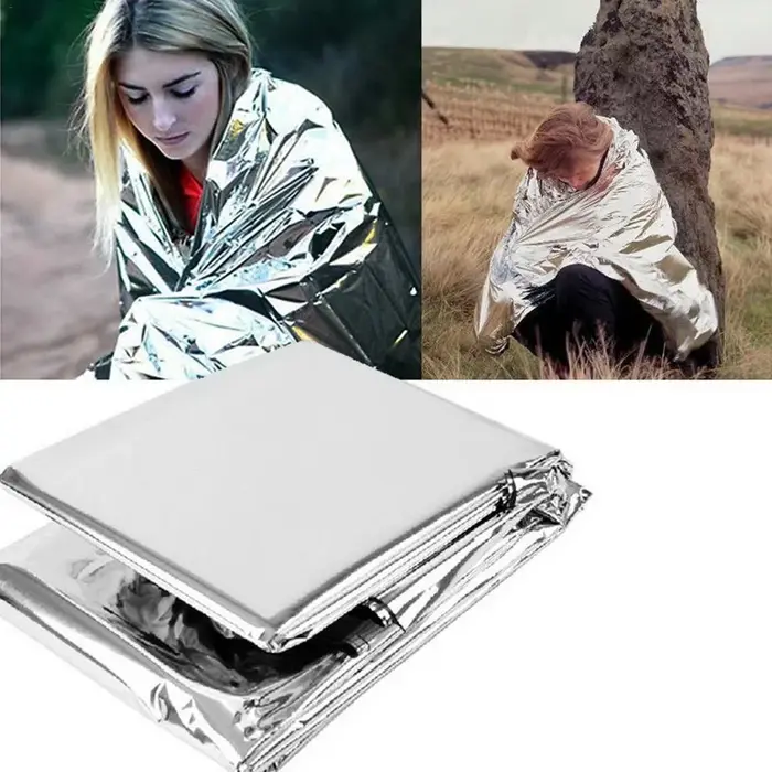 Couverture d'isolation d'urgence pour la survie