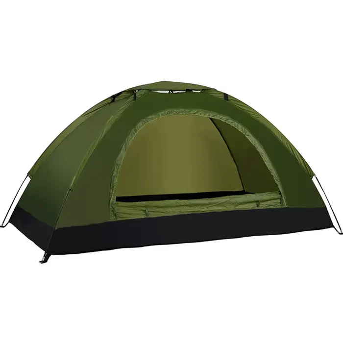 Tente de Camping ultralégère monocouche, tente de randonnée Portable, revêtement Anti-UV pour pêche,