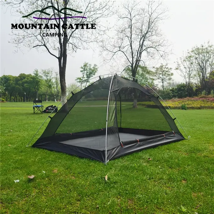 Tente anti-moustiques autonome pour 2 personnes, tente de Camping autoportante pour 3/4 saisons avec