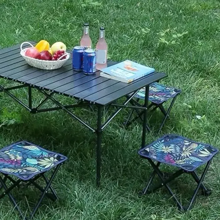 Tabouret pliant, Mini chaise de Camping