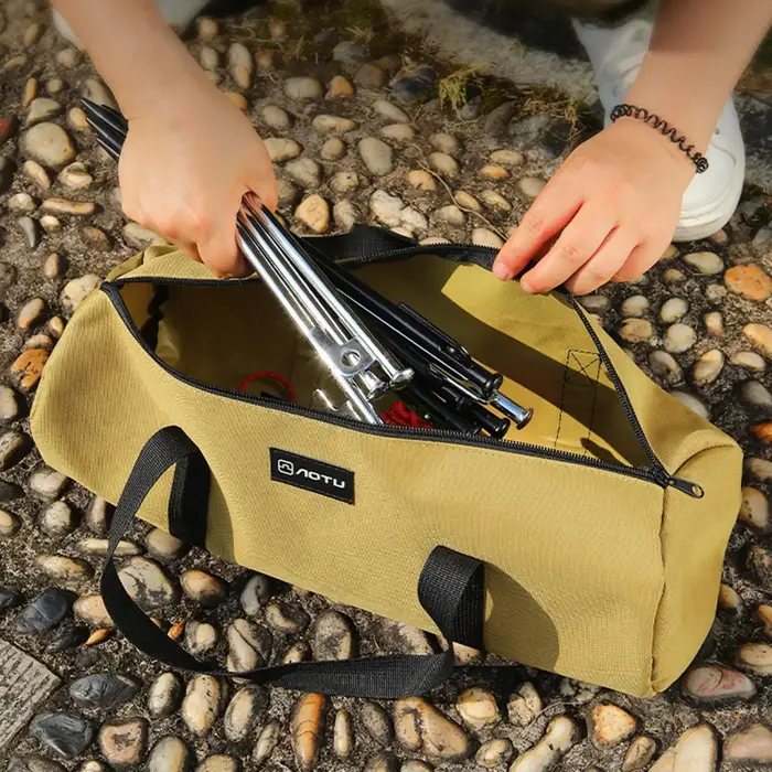 Sac d'accessoires pour tente de camping