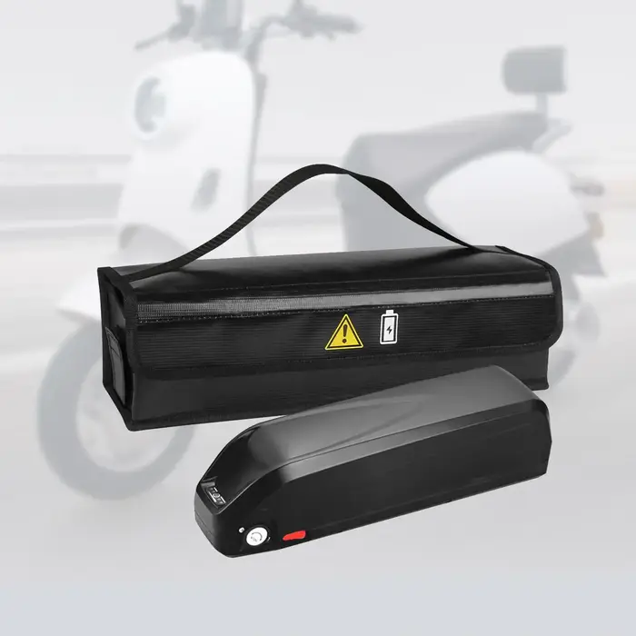 Juste de protection pour batterie de vélo électrique, sac de transport arrang, protection sûre