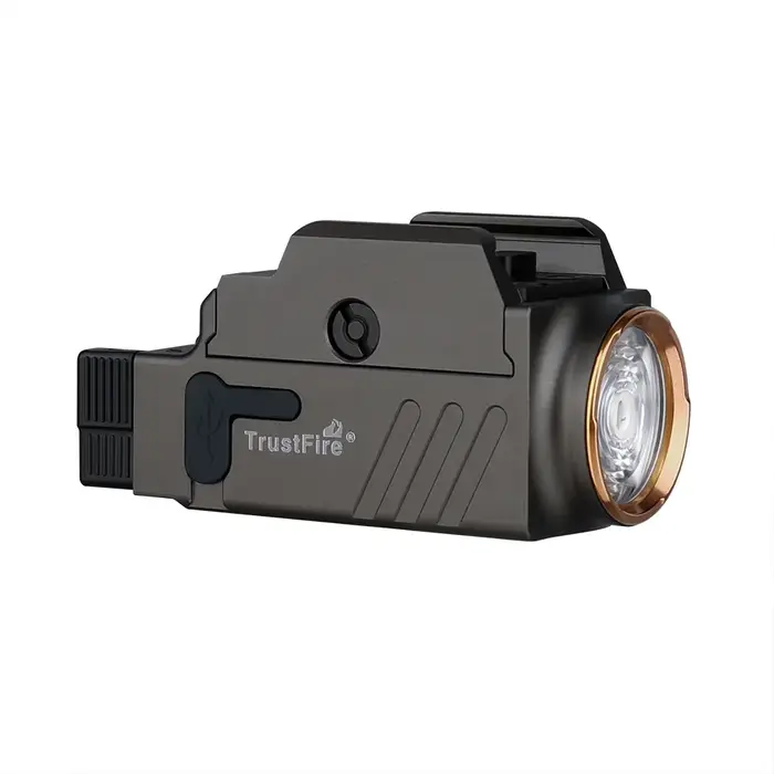 Olla fire-Mini lampe de poche LED, lampe torche aste USB compacte, dégagement rapide, GM23, 800 lumens, DulWeapon, Gl0ck