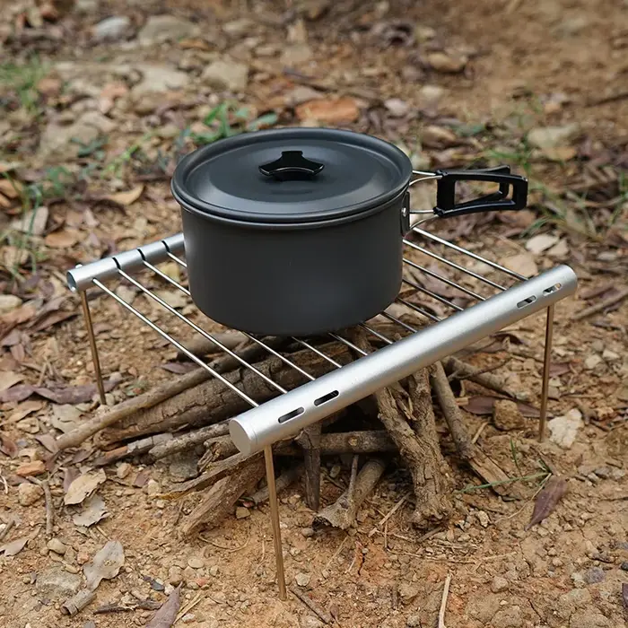 Mini barbecue de poche portable en acier inoxydable