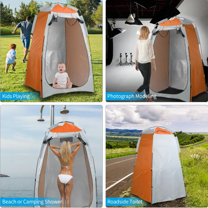 Tente de Douche et de Change Portable pour Camping en Plein Air