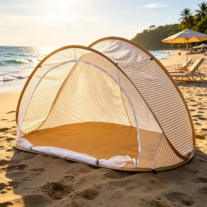 Tente de plage, abri solaire portable